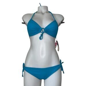 Island Soul Blue Bikini Set – Size S – New with Tags